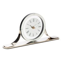 Hamptons Glass Mantel Clock
